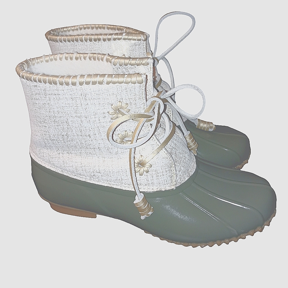 Jack Rogers Chloe Duck Boots size 9. B1